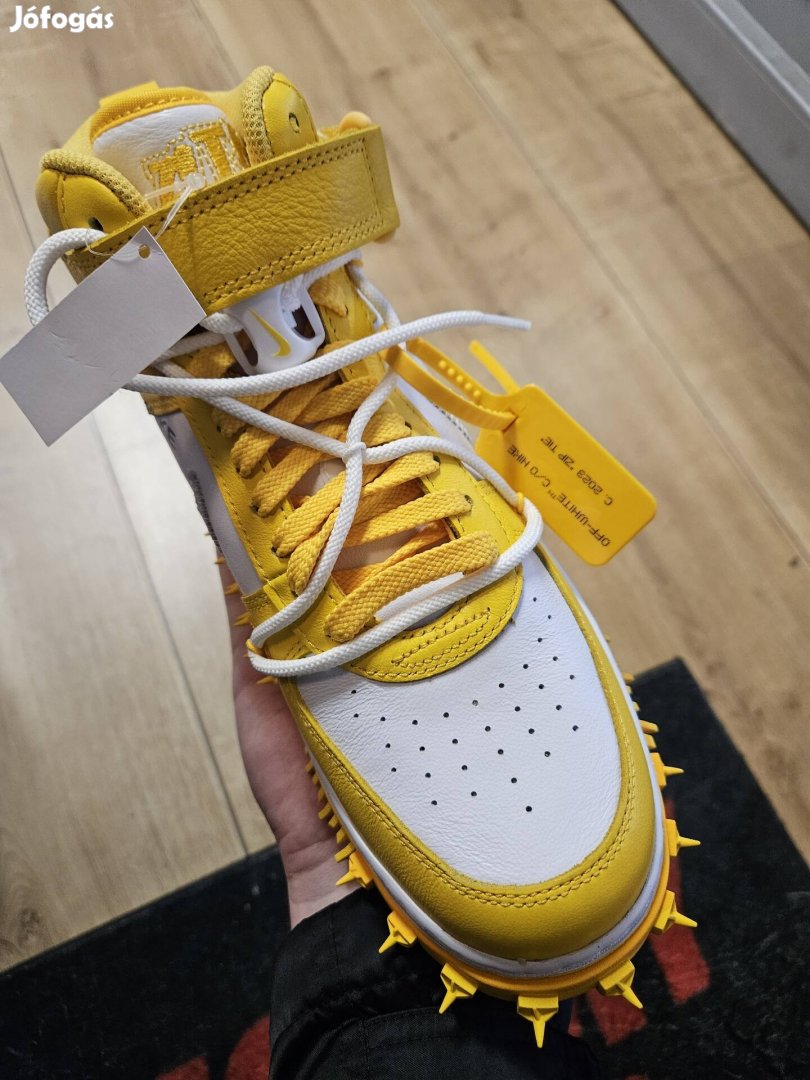 Off White Air Force 1 Mid SP Lthr 42.5