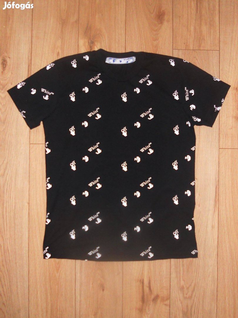 Off-White rövid ujjú póló (M-es)