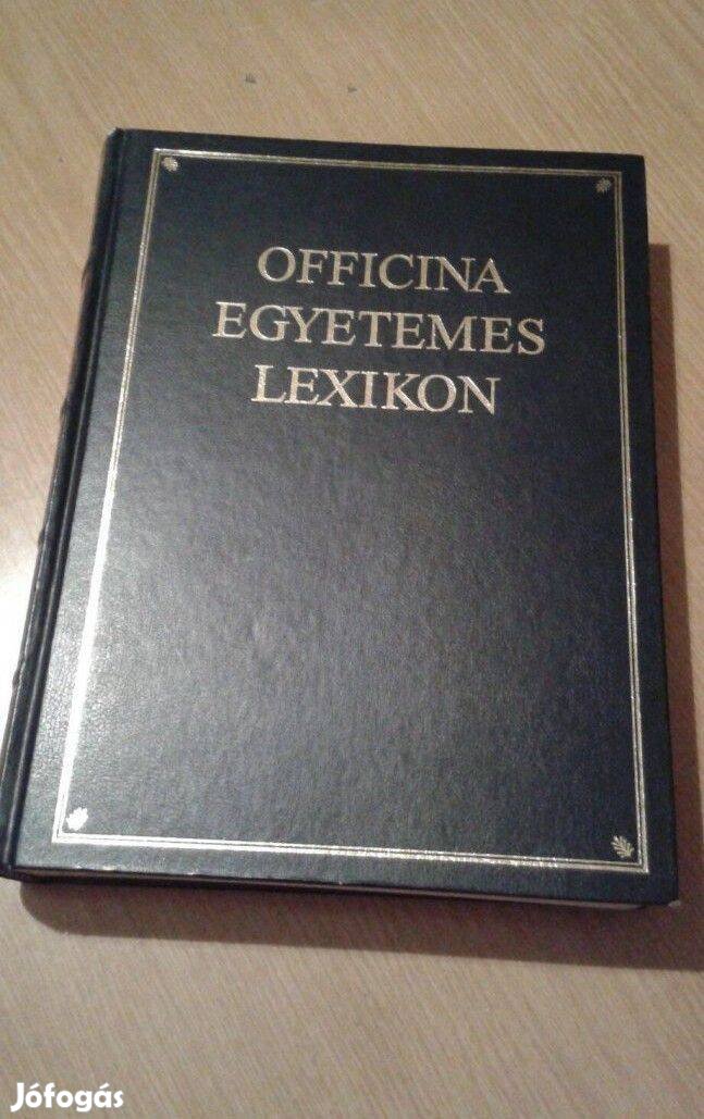 Officina Egyetemes lexikon könyv