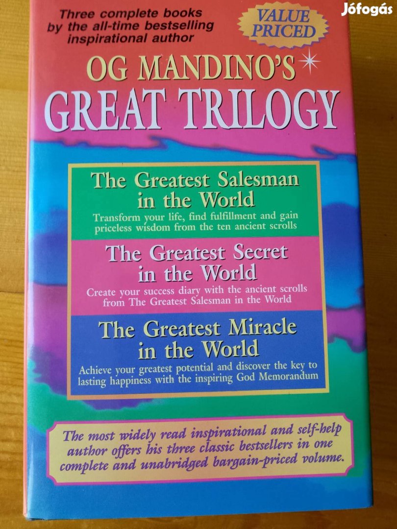 Og Mandino's Great Trilogy / könyv