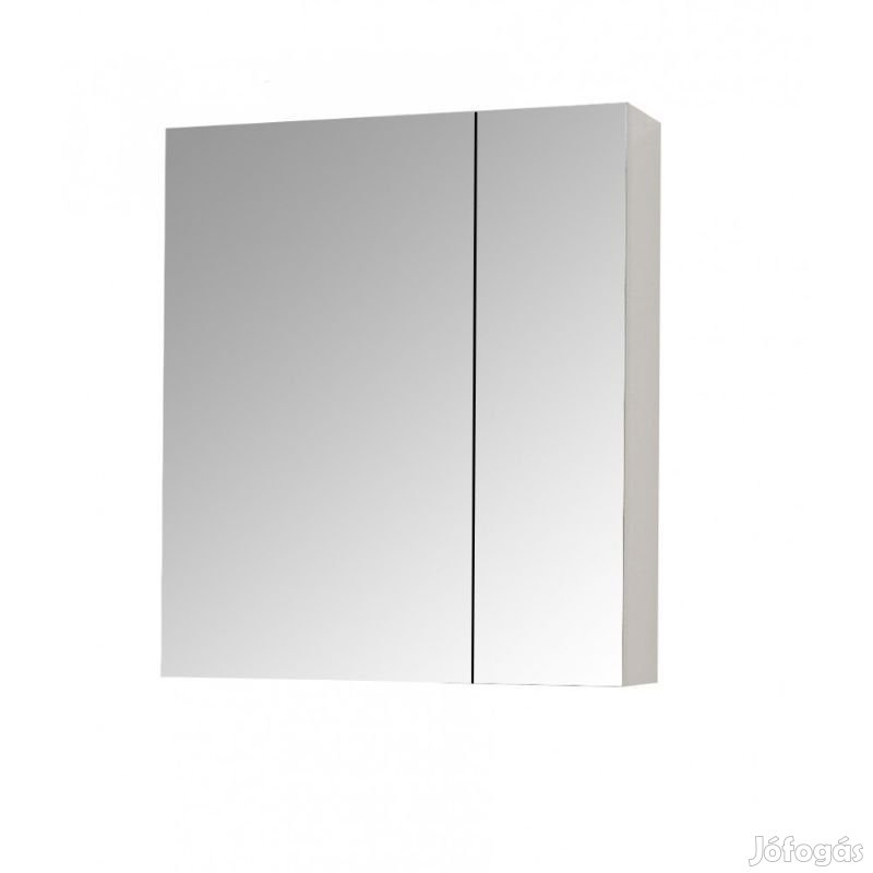 Oglio Premium60 Fürdőszobai tükrös szekrény 60 cm fehér N