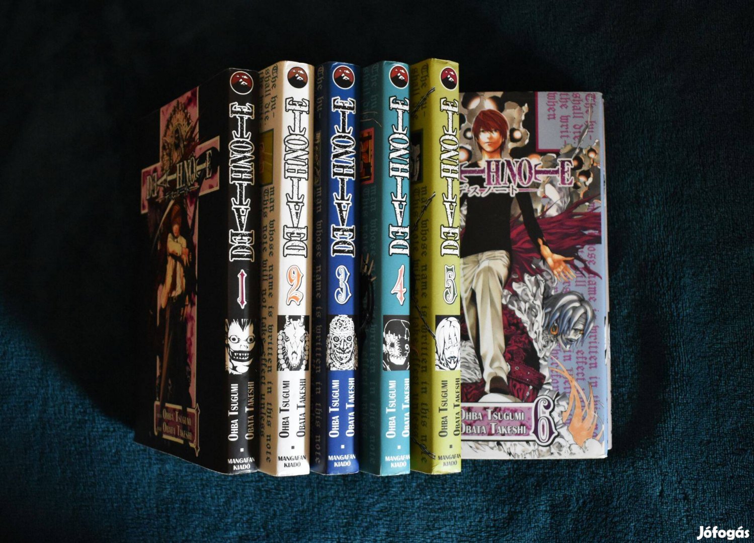 Ohba Tsugumi: Death Note 1-7 magyar, újszerű