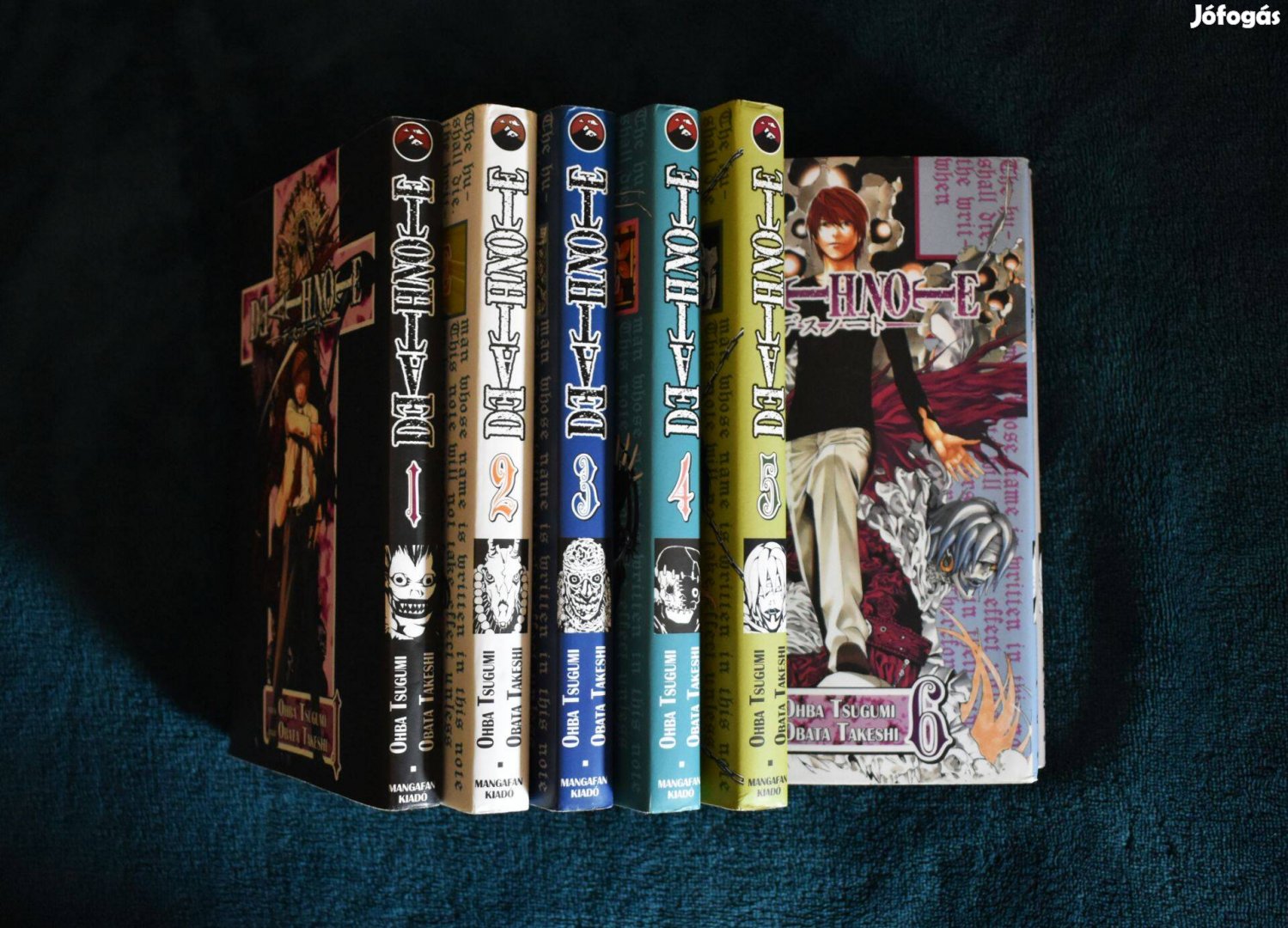 Ohba Tsugumi: Death Note 1-7 magyar, újszerű