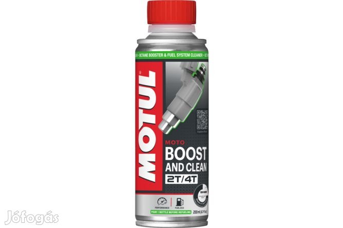 Ok Tankolás / Üzemanyag-adalék Motul Boost &amp; Clean 2T / 4T Moto