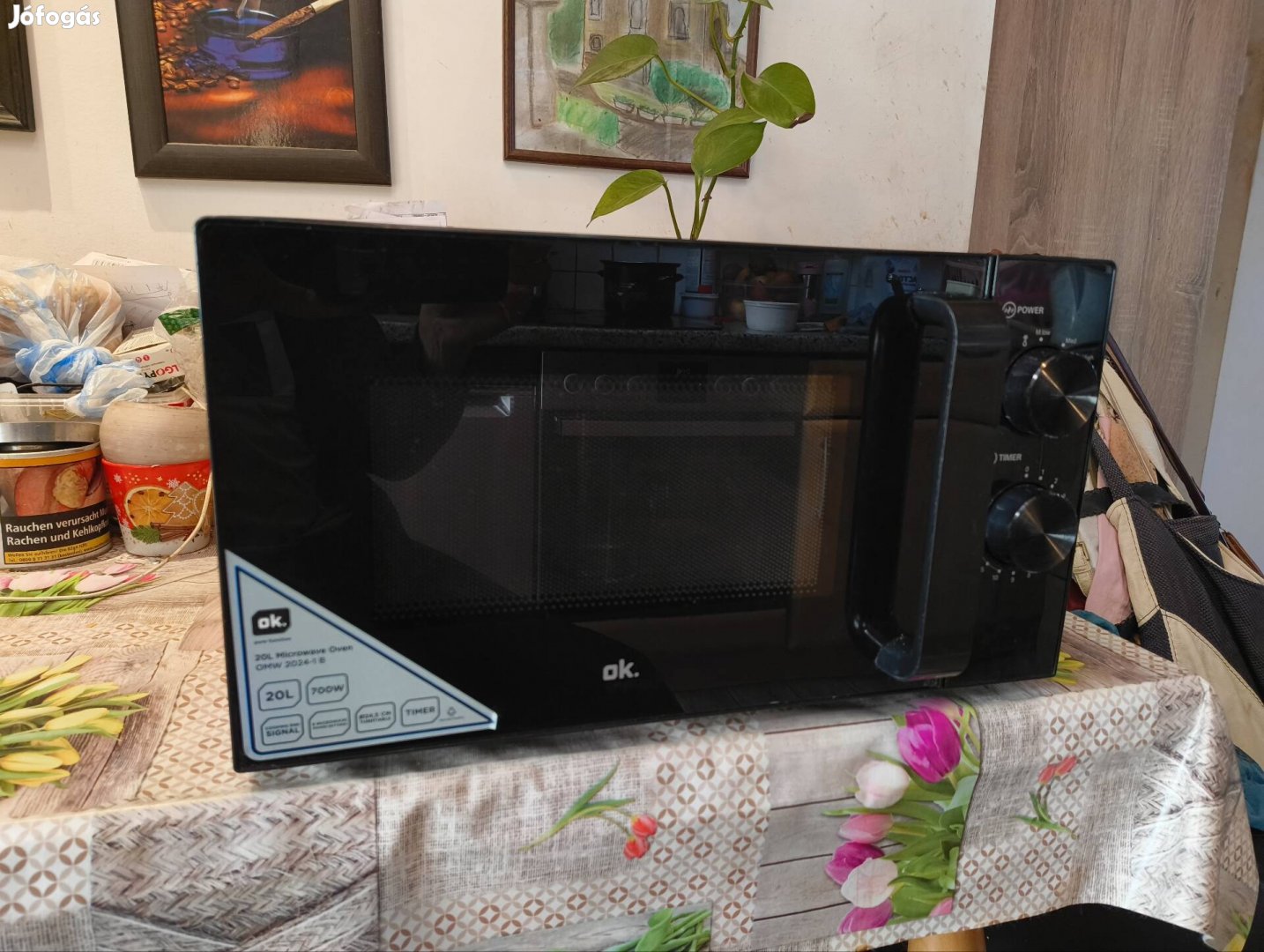 Ok. Új mikrohullámú sütő kiszállítással.