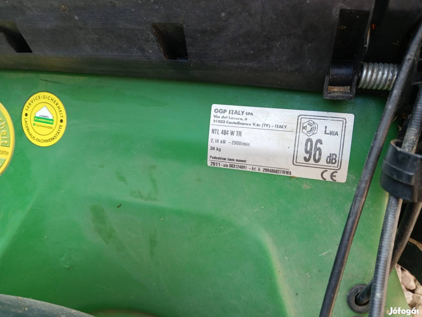 Okay Honda motoros benzines fűnyíró