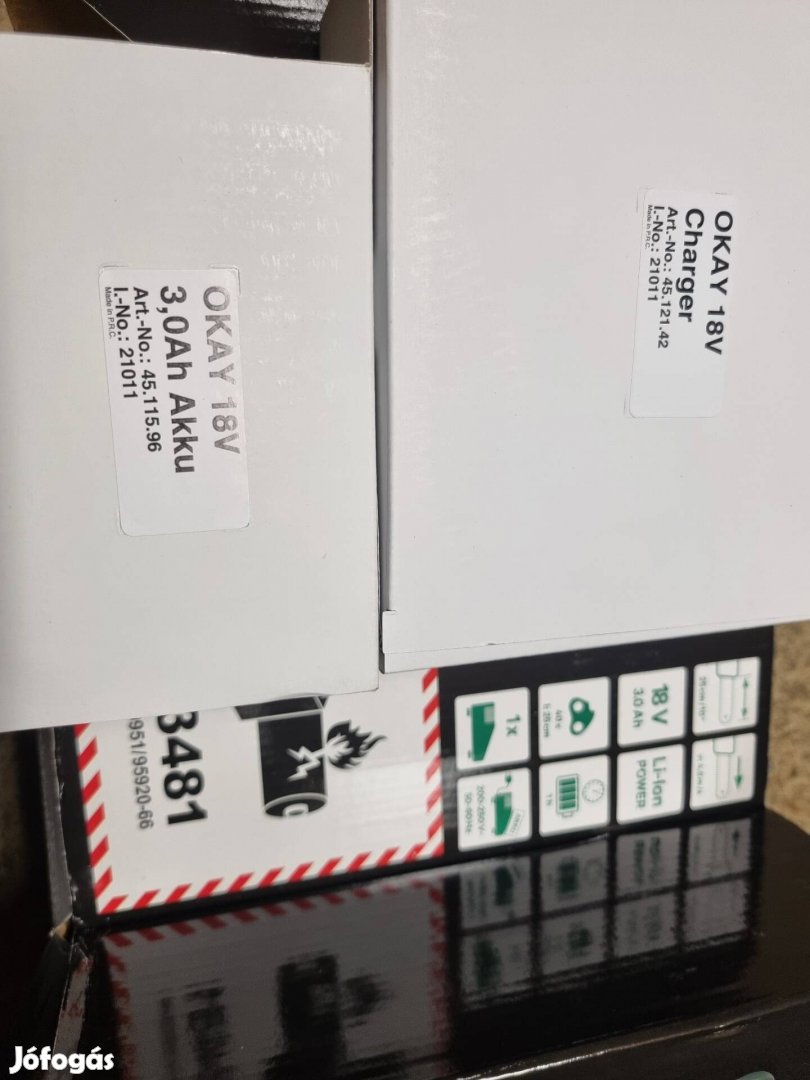 Okay akkumlátor láncfűrész új!