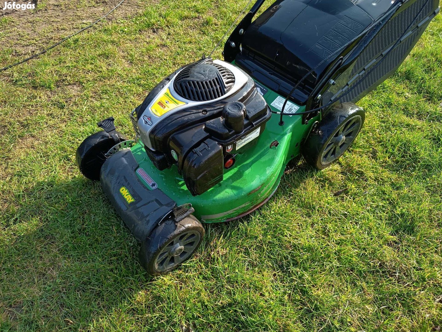 Okay önjáró fűnyíró 1.