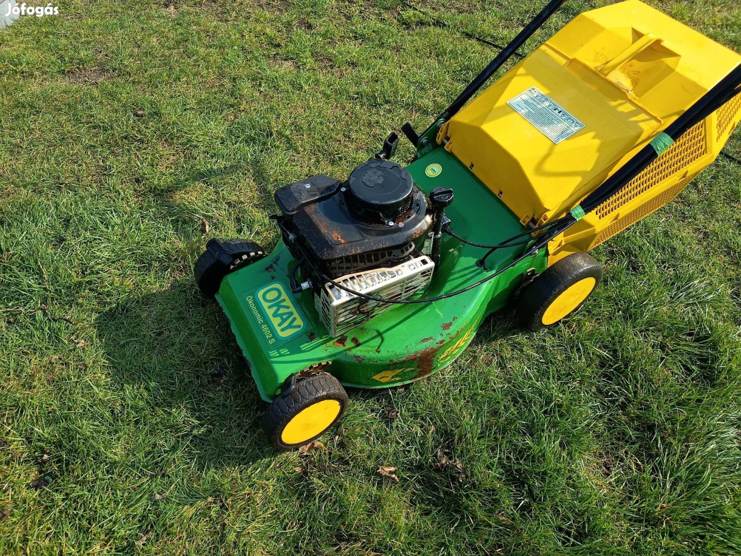 Okay önjáró fűnyíró 3.