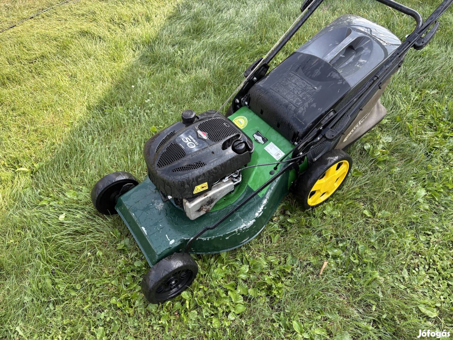 Okay önjáró fűnyíró 