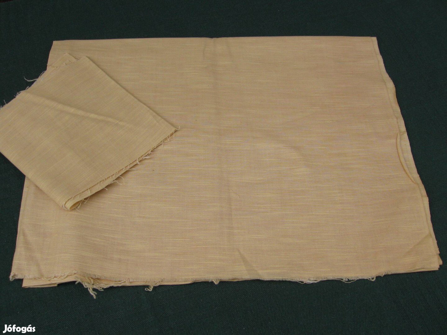 Okkersárga pamutvászon - méteráru V6.