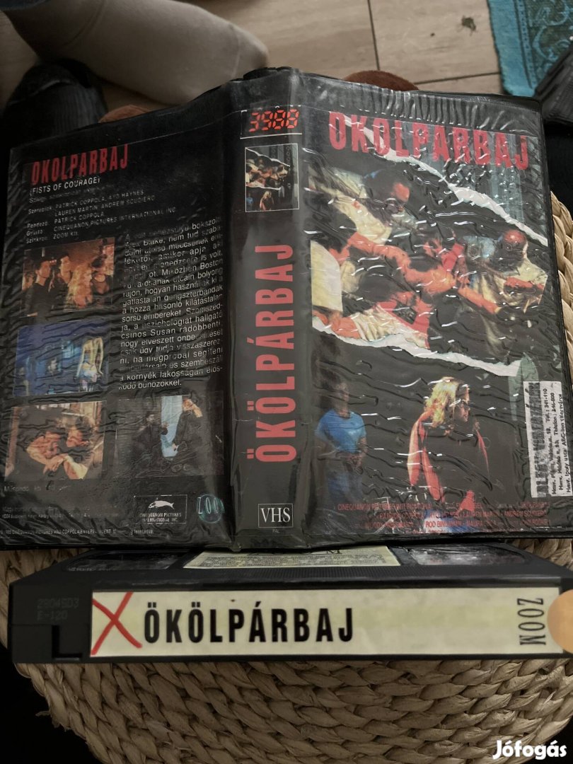 Ökölpárbaj vhs