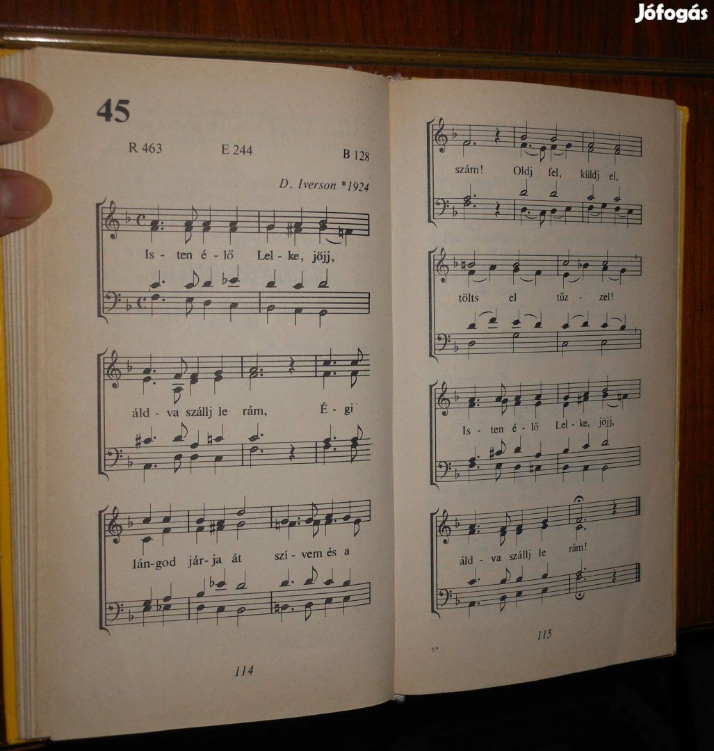 Ökomenikus énekeskönyv eladó kórusoknak is