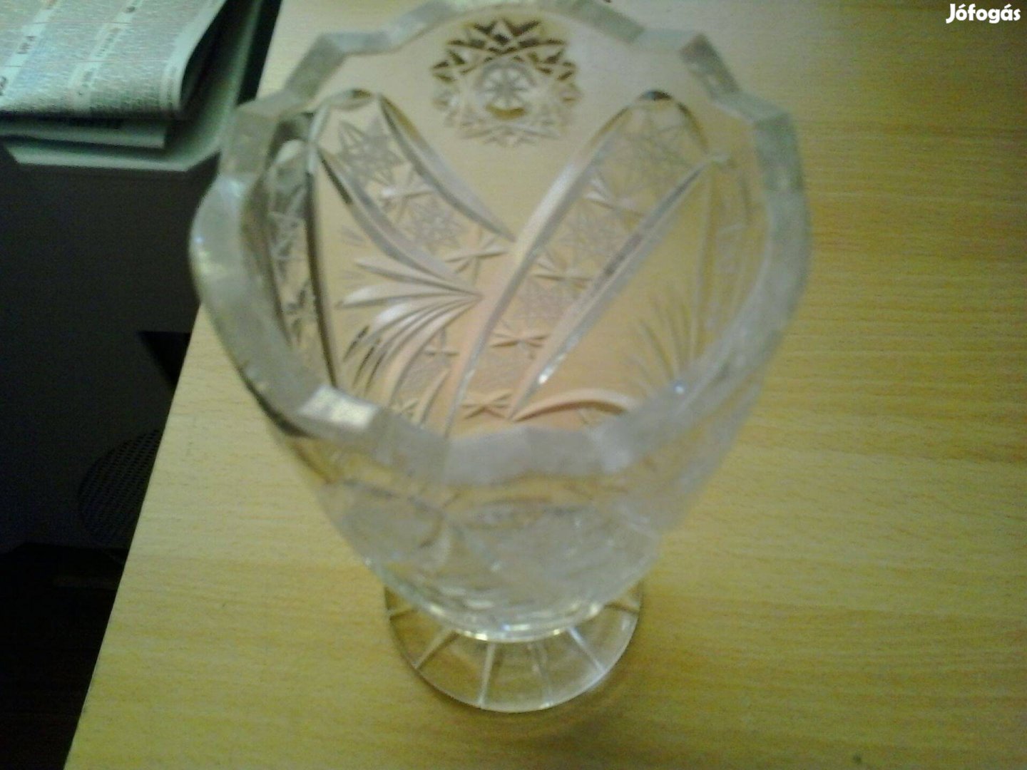 Okomkristály váza