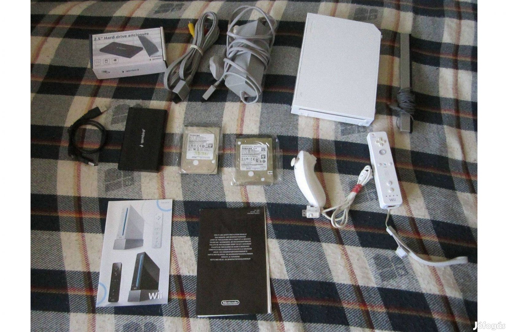 Okos Nintendo Wii Mario Pack 746 wii +6500 retro játékkal 6hó garancia