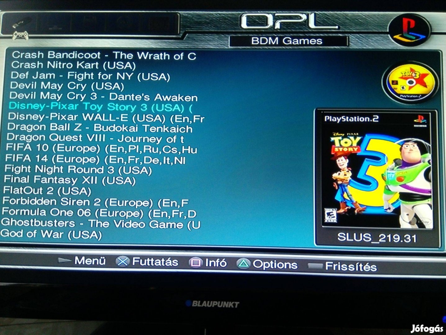 Okos Sony Playstation 2 (PS2) 500GB! softmod családi pakk 250 játék!