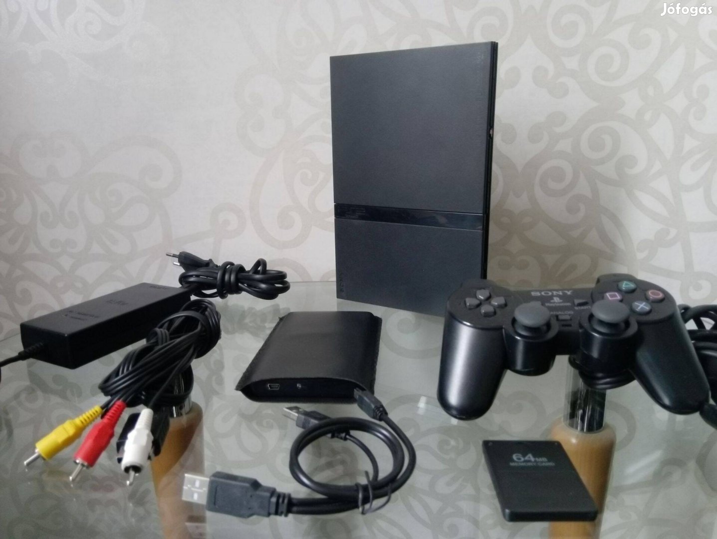 Okos Sony Playstation 2 (PS2) 500GB! softmod családi pakk 250 játék!