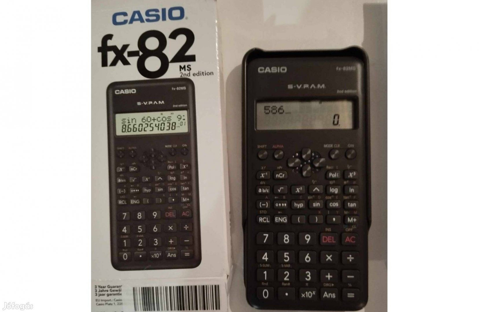 Okos Számológép Casio FX-82 MS 2ND