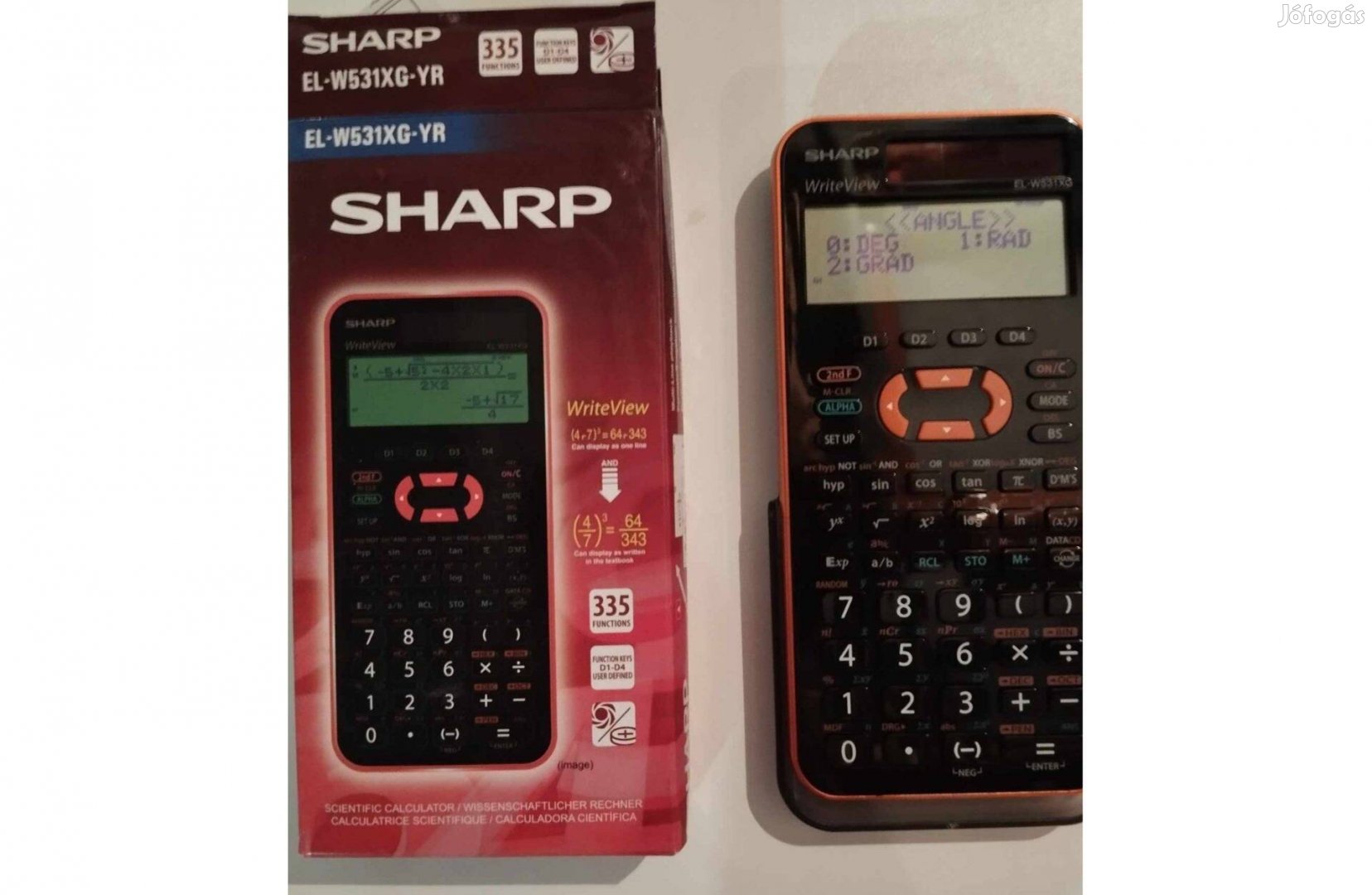 Okos Számológép Sharp EL-W531G-YR