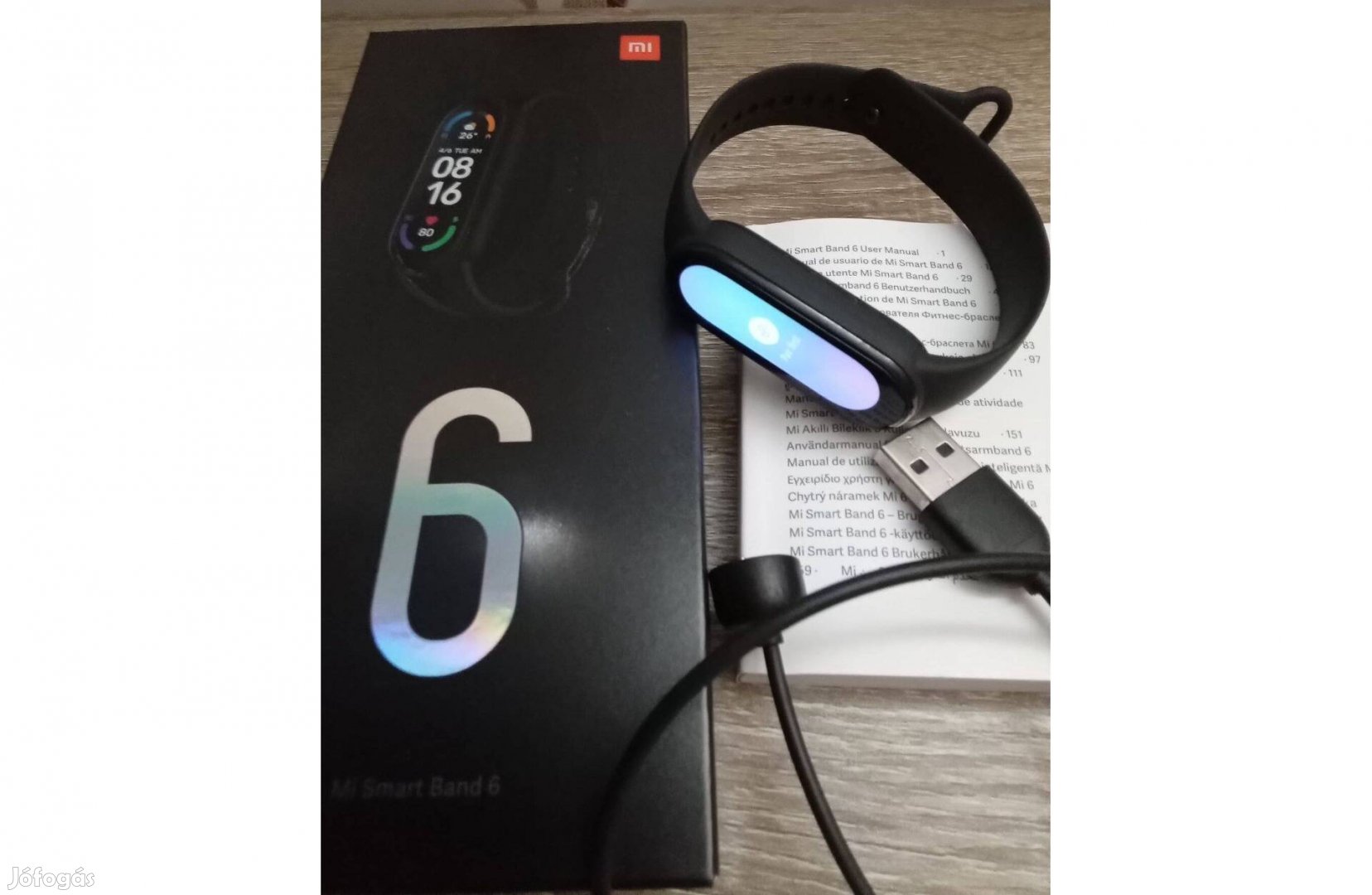 Okos karkötő Xiaomi Mi Band 6 aktivitásmérő okos karkötő