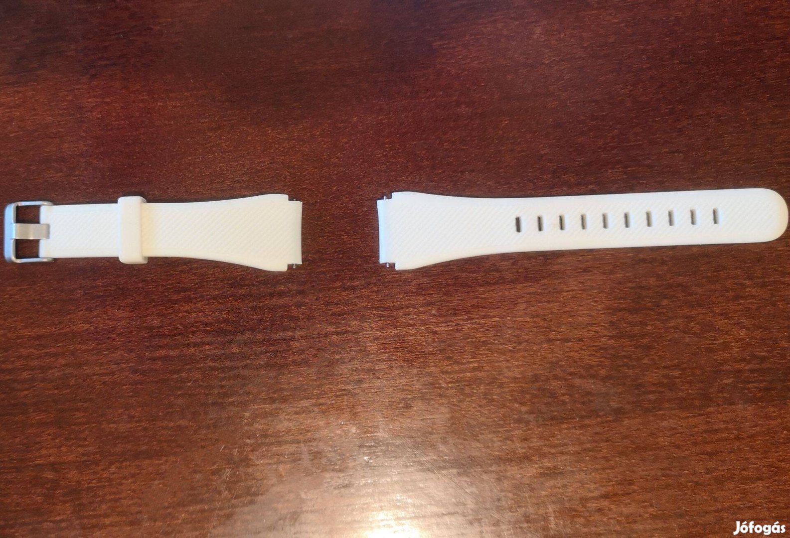 Okos órákhoz való hófehér kényelmes szilikon szíj eladó