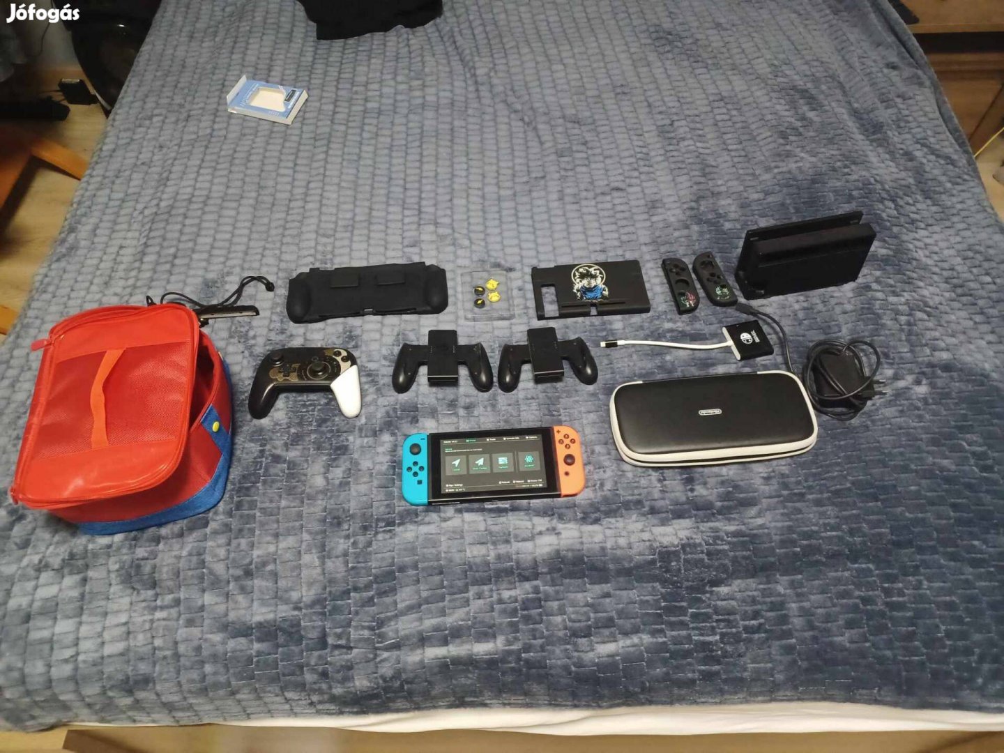 Okosított Nintendo switch,256 sd kártya
