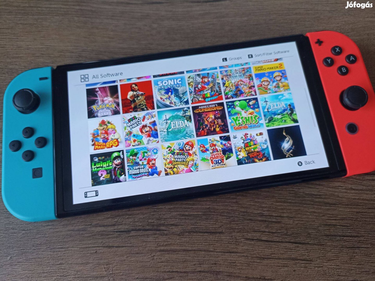 Okosítva Nintendo Switch Oled játékokkal