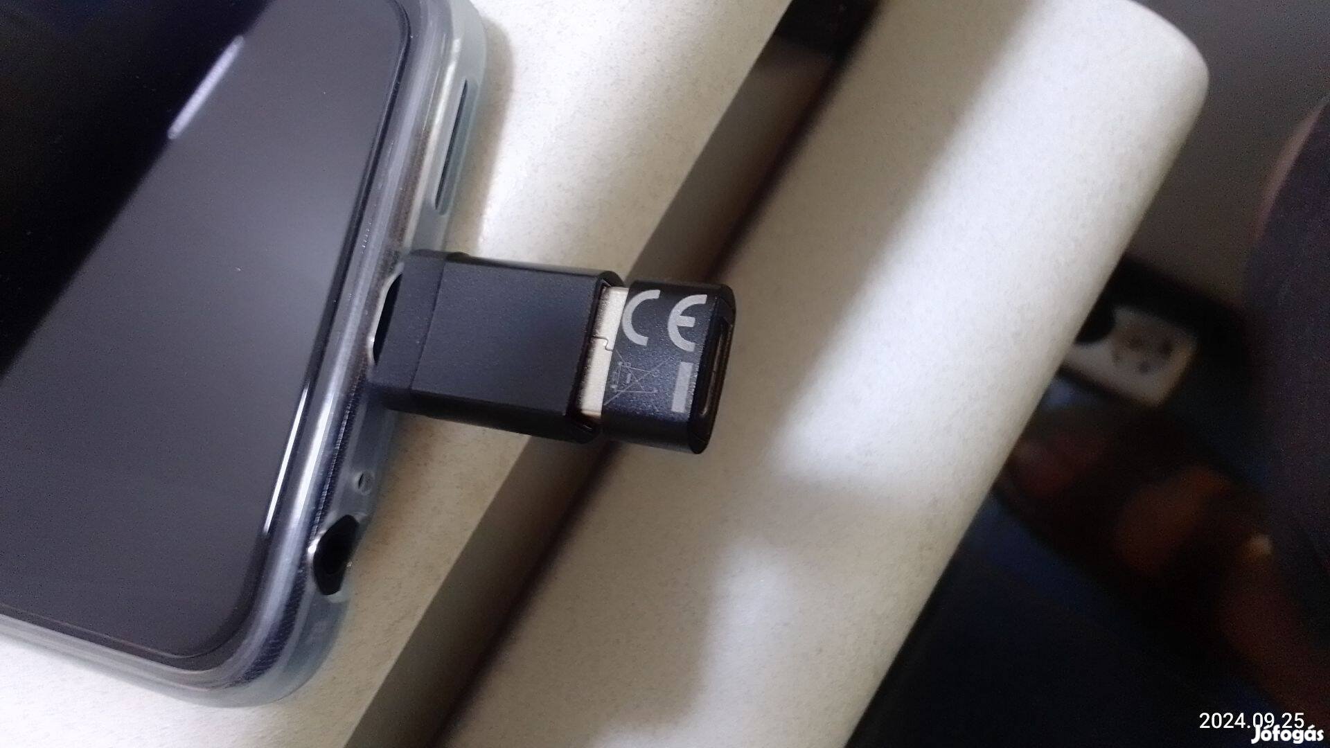 Okostelefonhoz USB-C ről USB3 ra átalakító. (pendrive, ssd, hdd port)