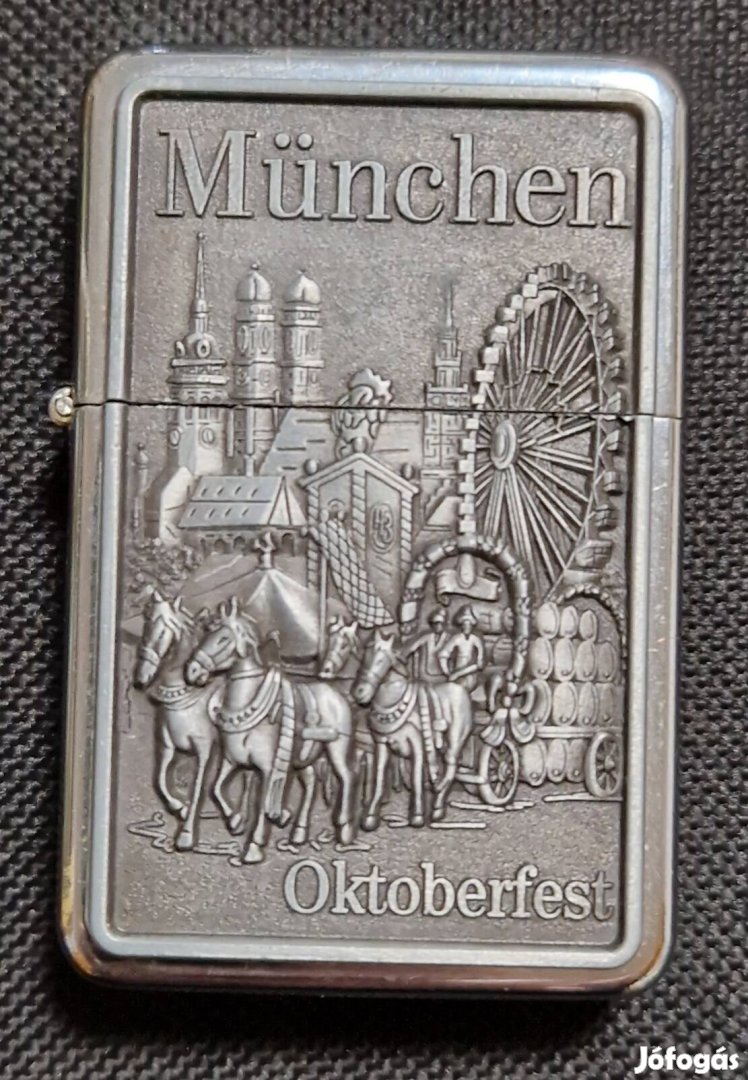 Októberfest München benzines gyújtó