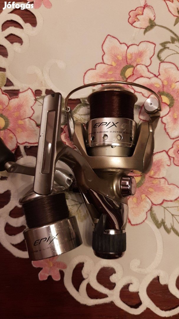 Okuma Epix hátsó fékes orsó + 1 pótdob