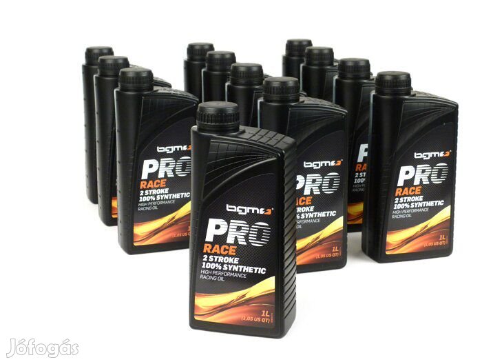 Olaj BGM PRO RACE 2 ütemű teljes szintetikus 12x 1000ml gazdaságos cso