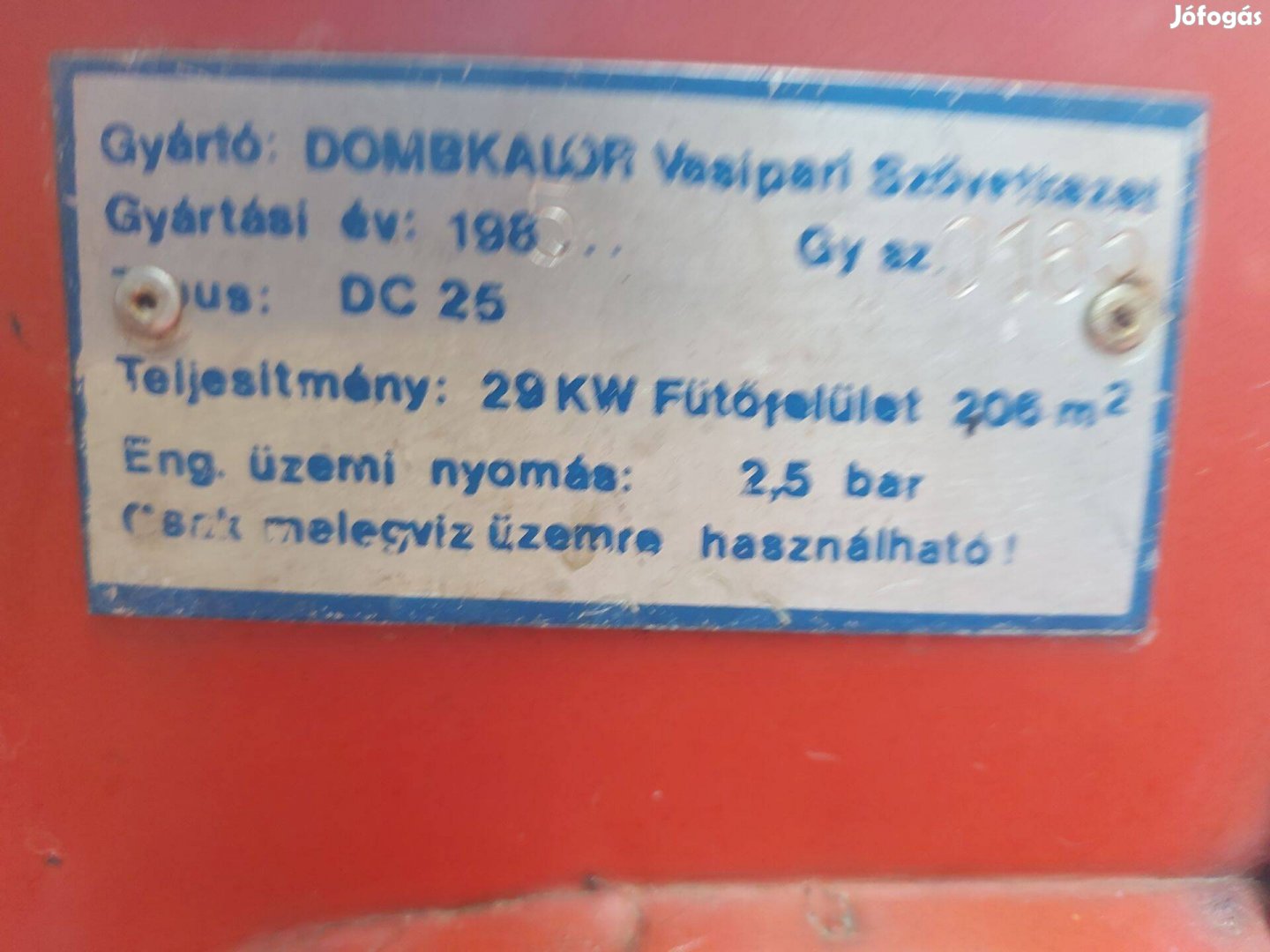 Olajkazán bontott