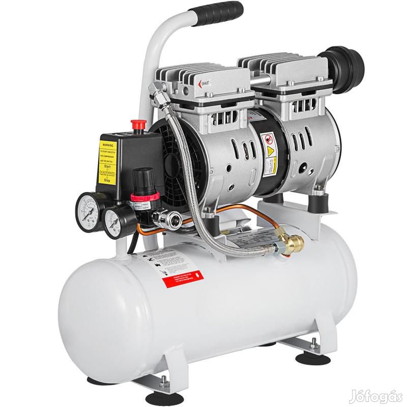 Olajmentes Légkompresszor 550 W  9 Liter