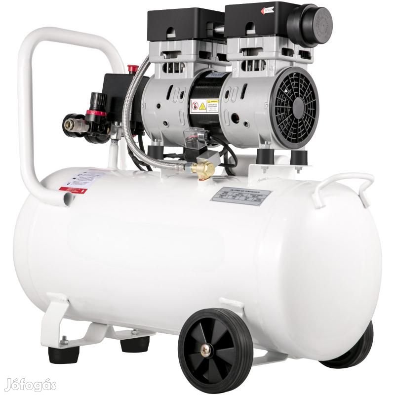 Olajmentes légkompresszor 50 liter,  750 W