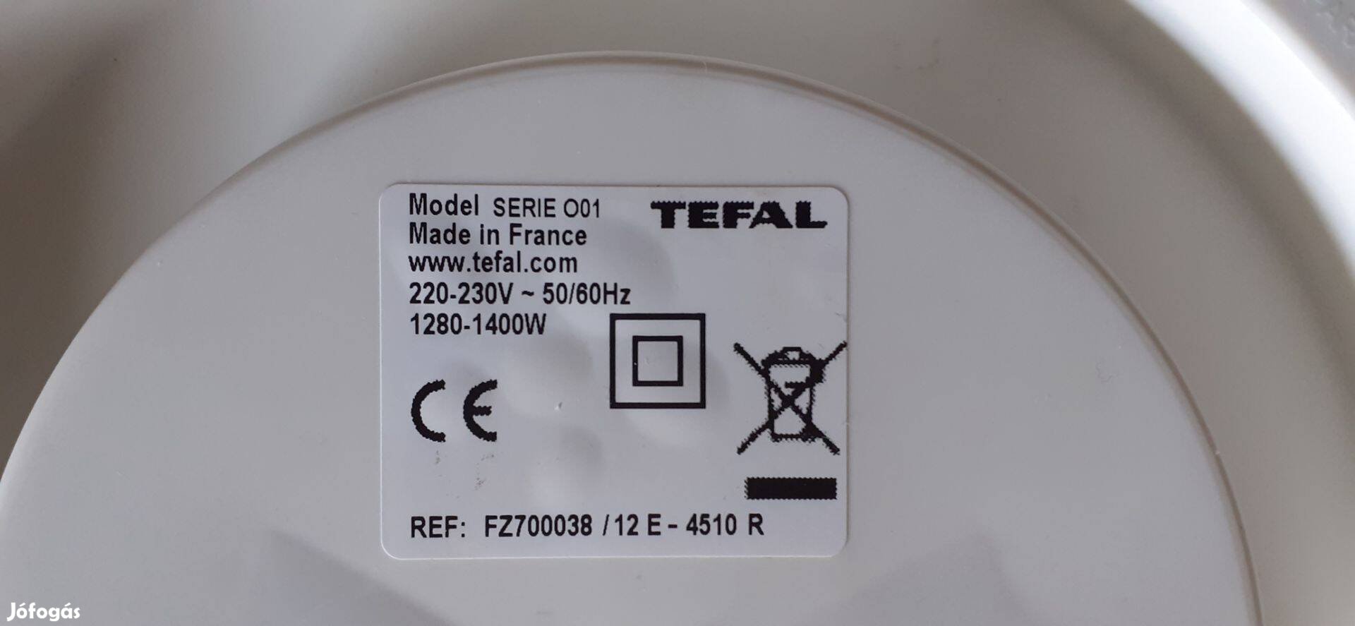 Olajnélküli sütő Tefal