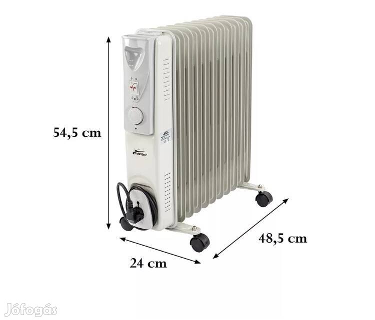 Olajradiátor 2500w