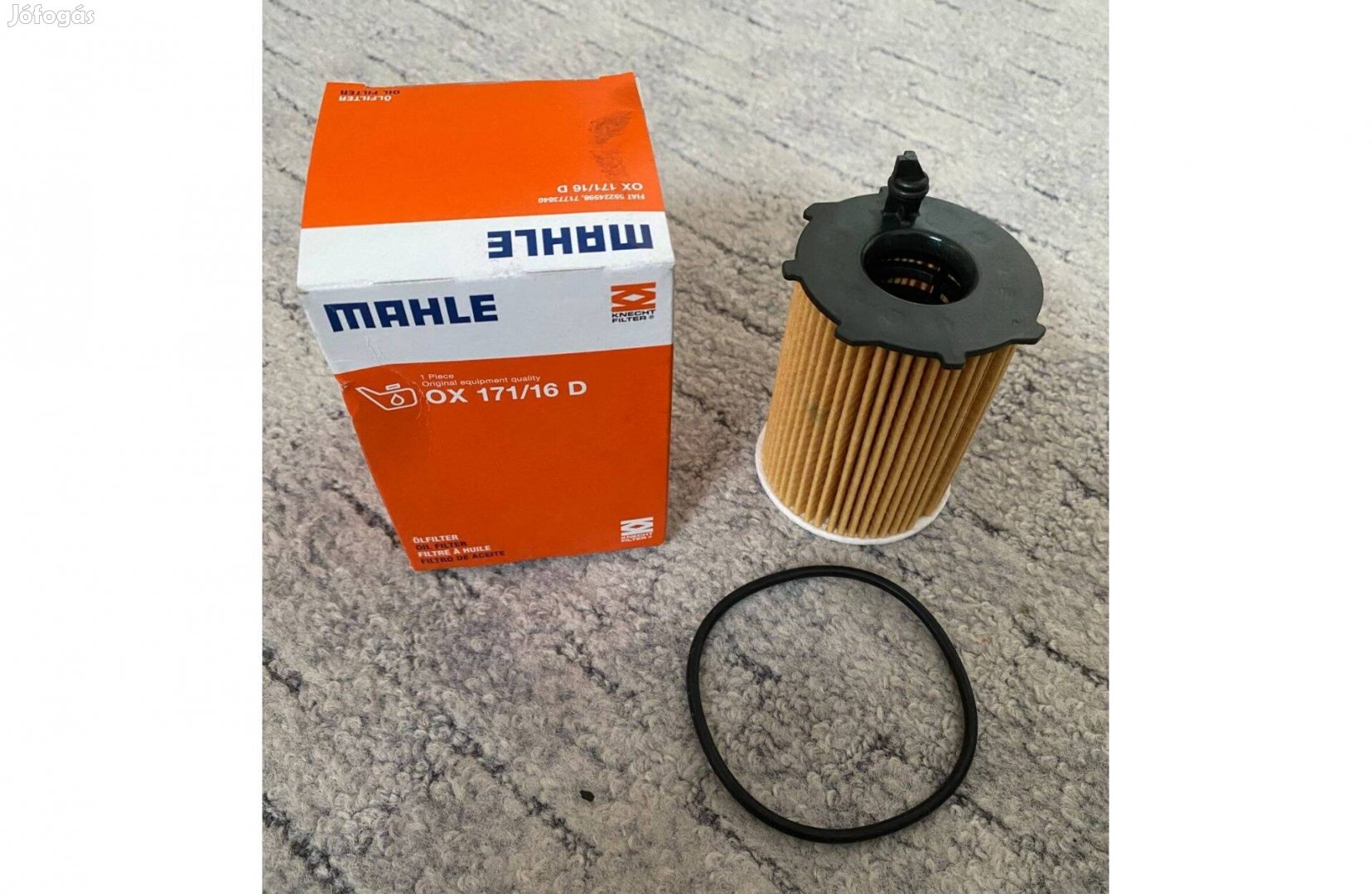 Olajszűrő Mahle Ox 171/16D Alfa, Fiat, Lancia