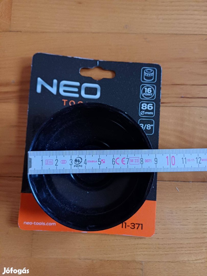 Olajszűrő leszedő 86mm 16 borda