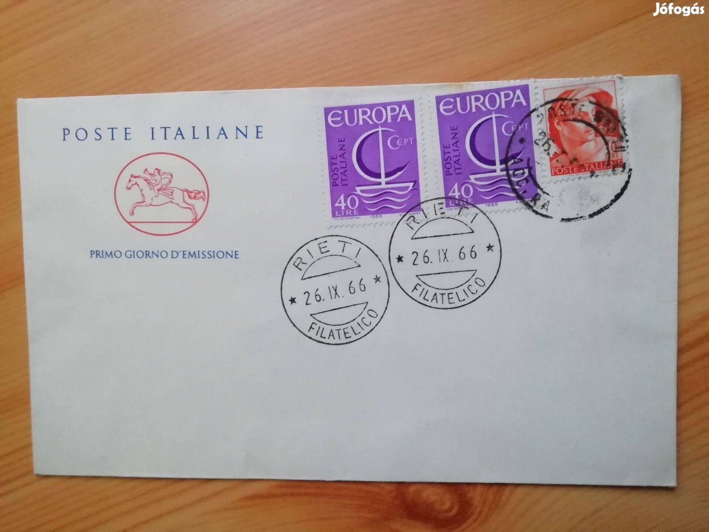 Olasz 1966-os FDC