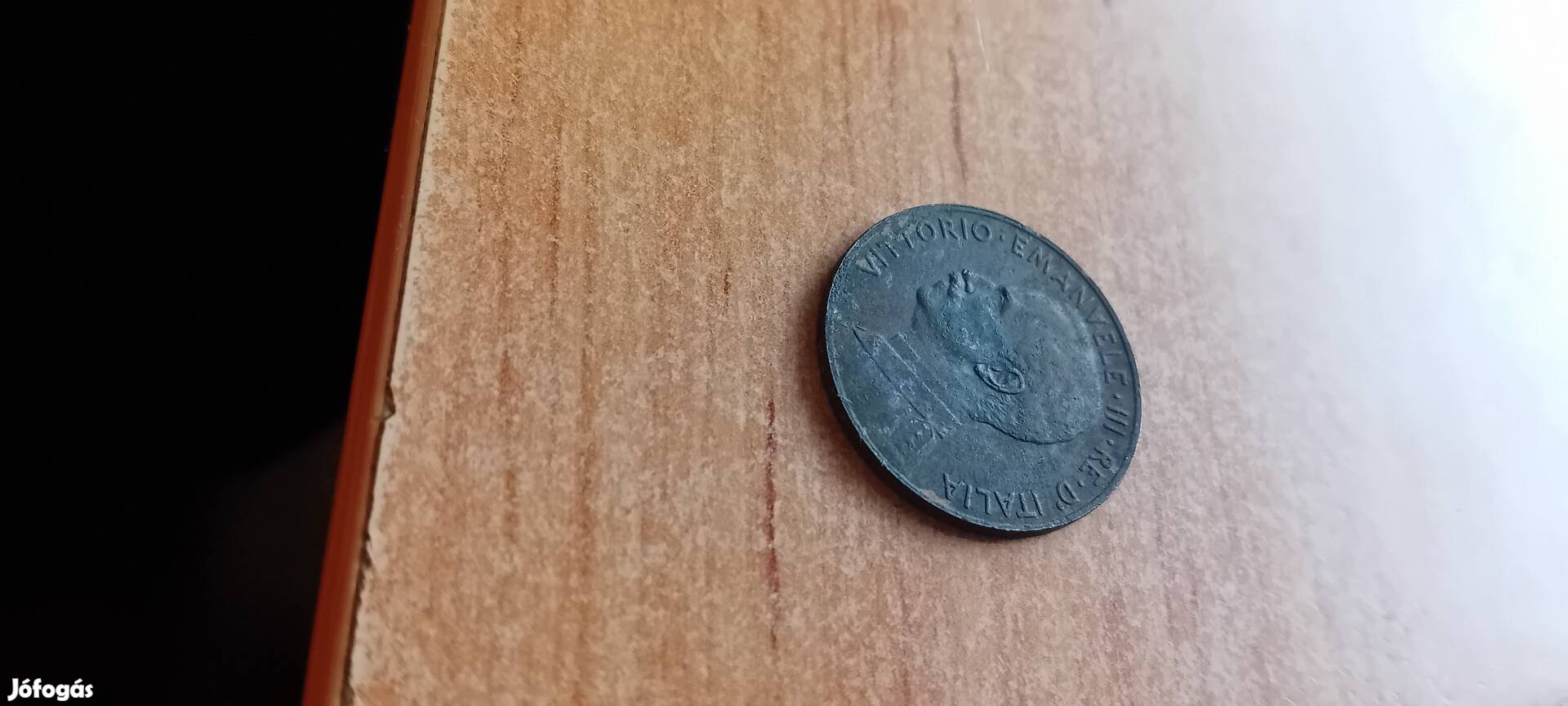 Olasz 5 cent érme 1918