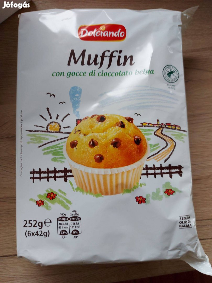 Olasz Muffin Cupcake 6 db/ csomag