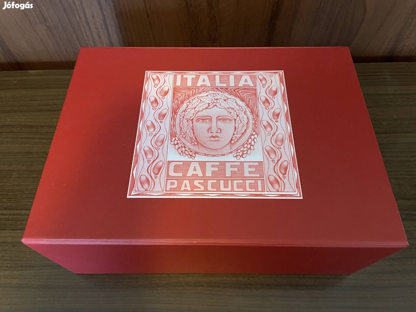 Olasz Pascutti kotyogós kávéfőző bio kávéval, új, ajándéknak