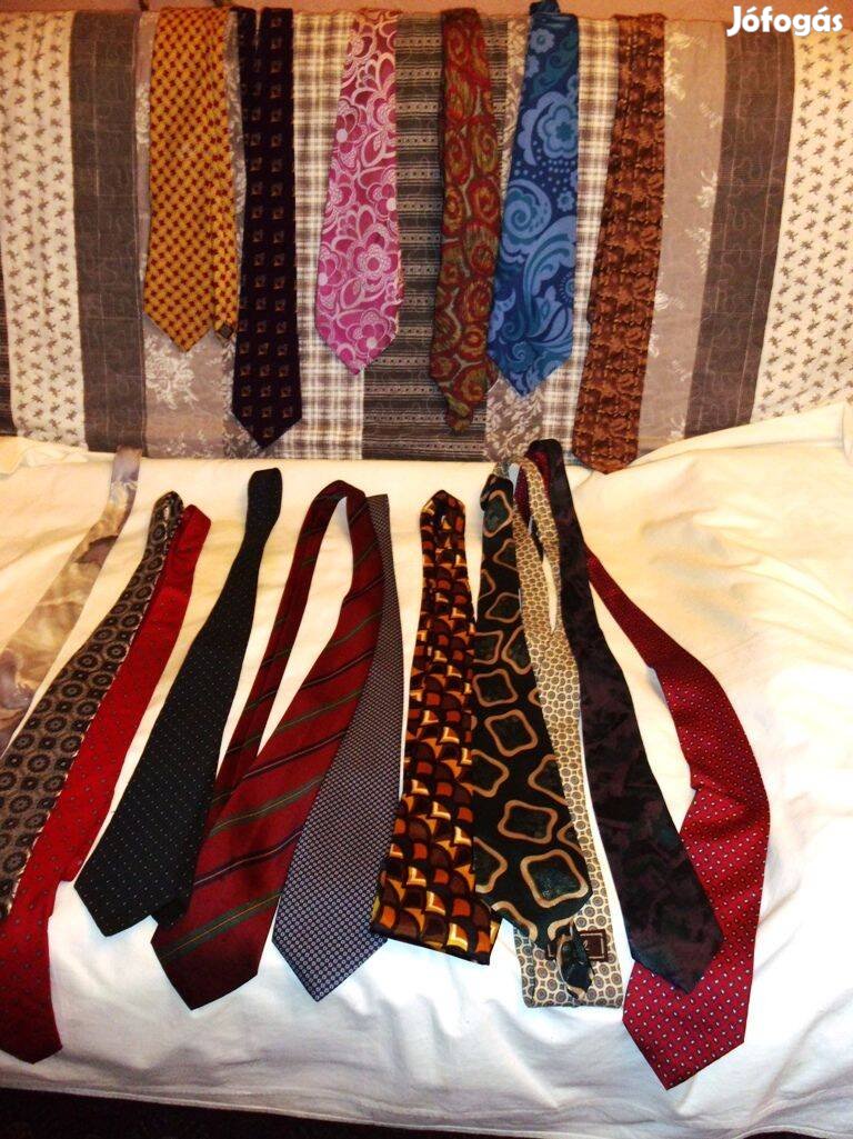 Olasz- Francia selyem férfi új nyakkendők