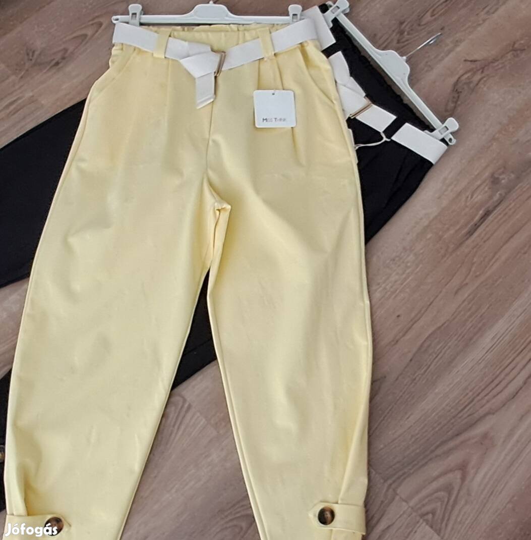 Olasz zsebes nadrág övvel