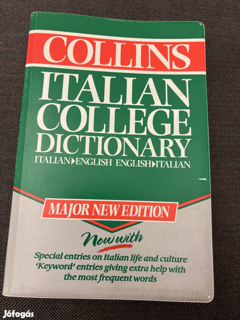 Olasz angol angol olasz szótár