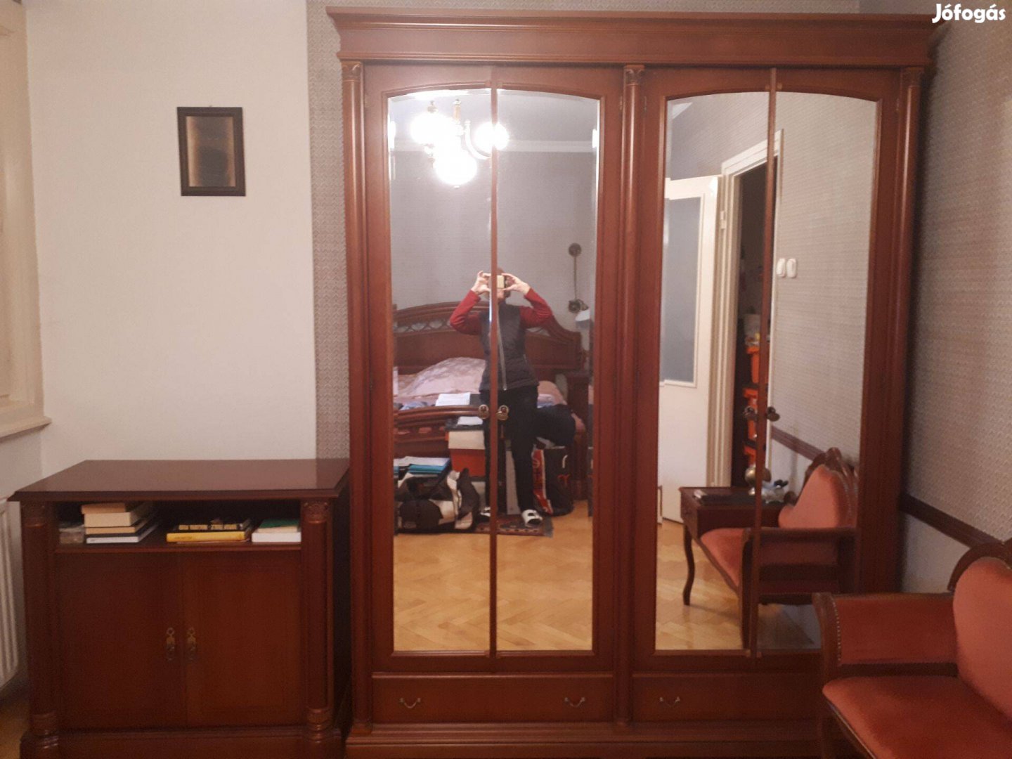 Olasz fa hálószoba garnitúra