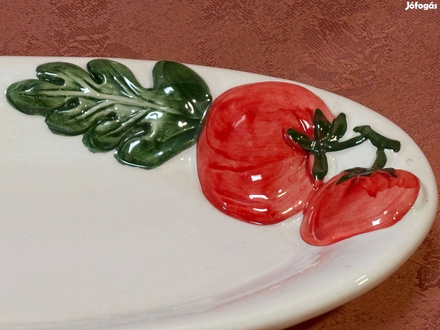 Olasz kerámia tál, tányér