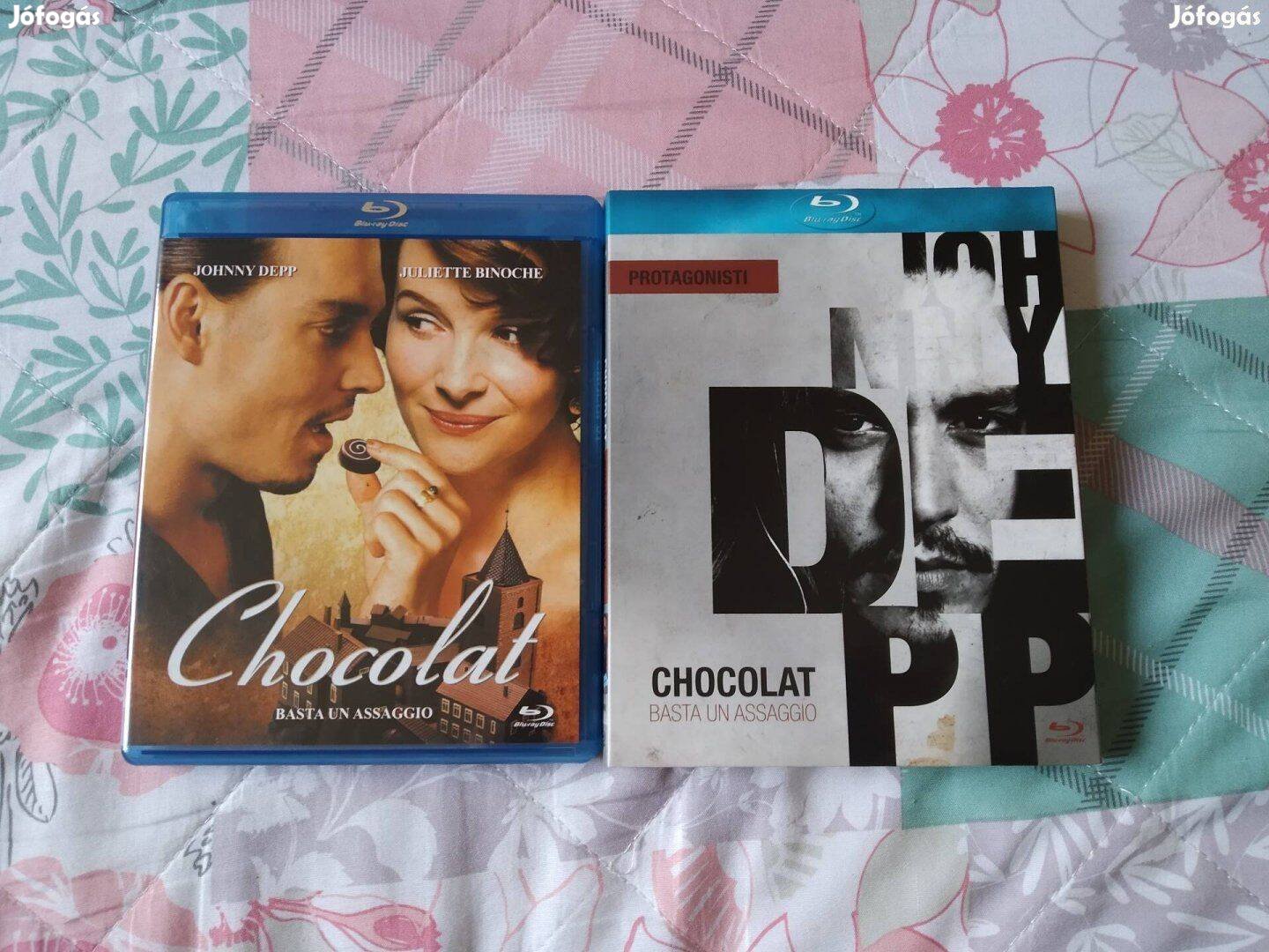 Olasz kiadású Csokoládé Blu-ray, Johnny Depp