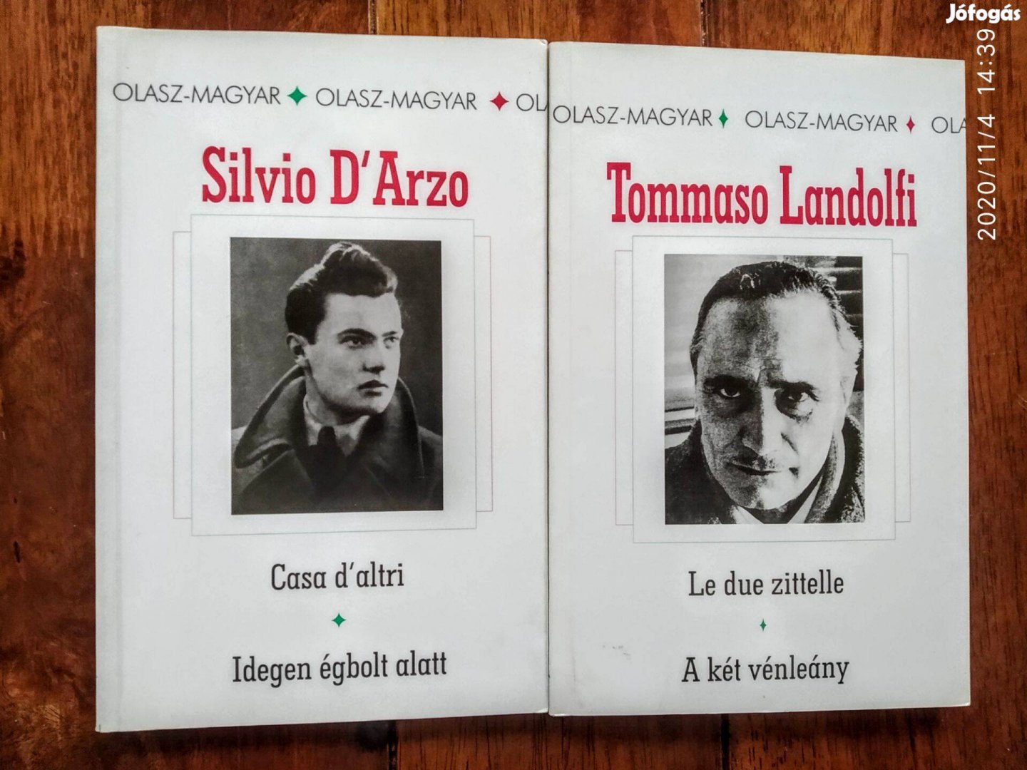 Olasz magyar kétnyelvű regények