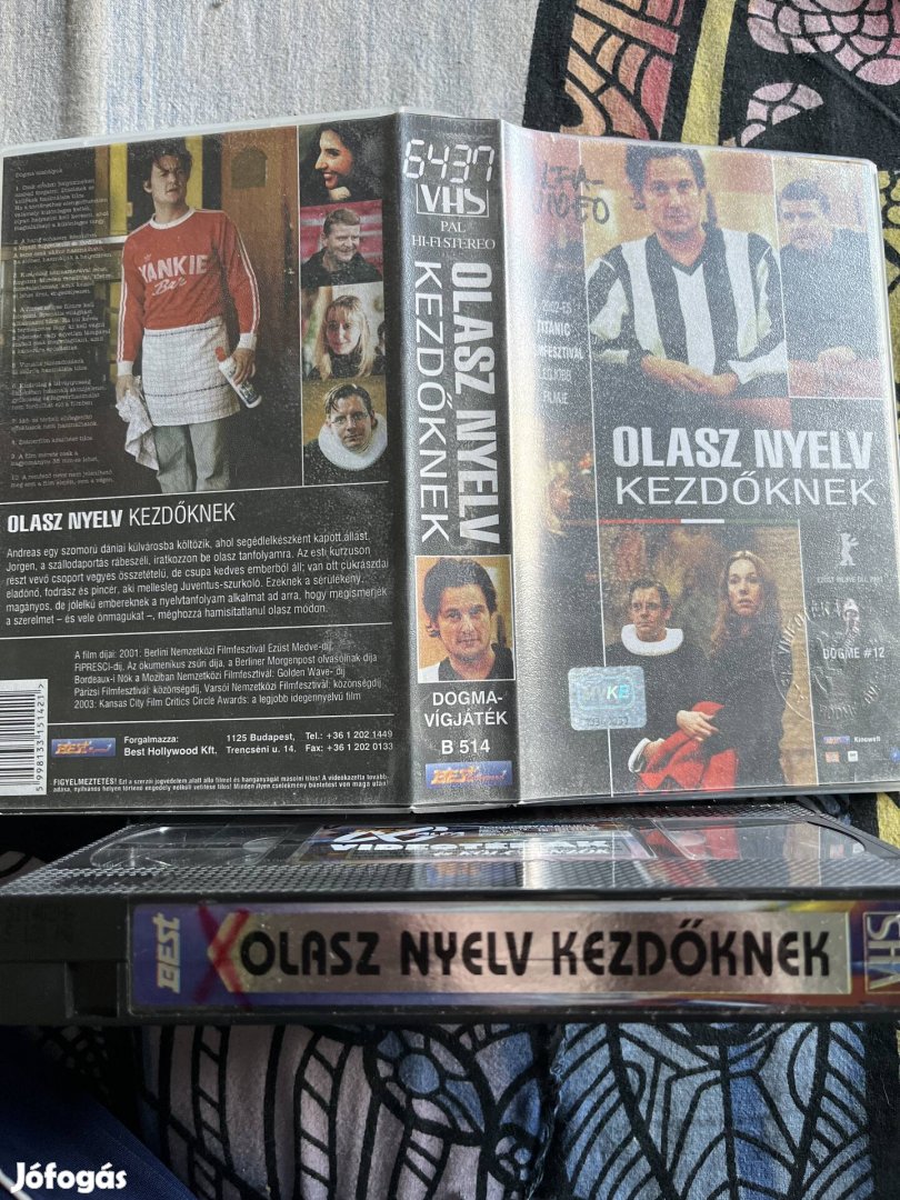 Olasz nyelv kezdőknek vhs 